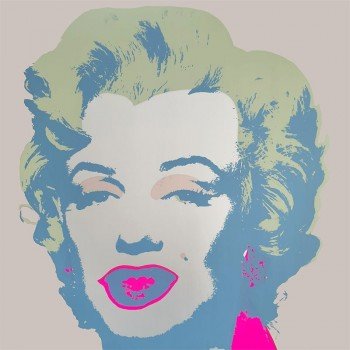 Andy Warhol (after) - Serigrafía a color Marilyn Monroe 11.26