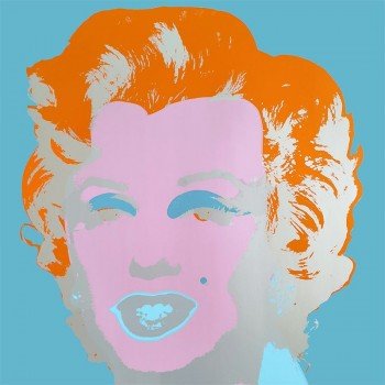 Andy Warhol (after) - Serigrafía a color Marilyn Monroe 11.29