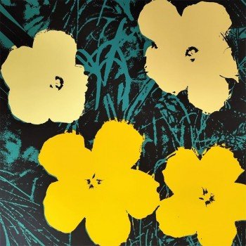 Andy Warhol (after) - Serigrafía a color Flowers 11.72